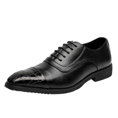 Stylish and Comfortable Leather Oxford Shoes for Men Perfect for Business and Formal Events