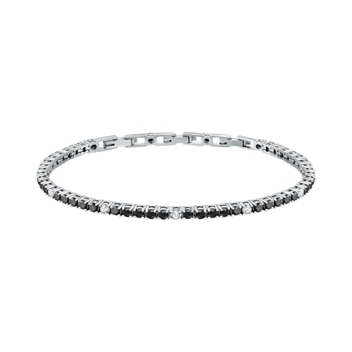 Morellato Tennis Bracciale Uomo in Argento 925, zirconi - SATT10