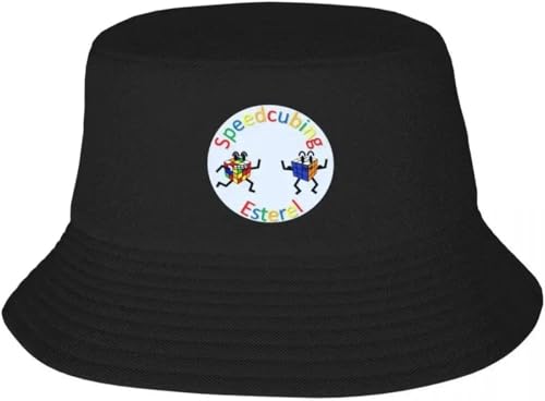 XTWTCXESD Clásico Speedcubing Esterel Bucket Hat Luxury Tea Hat Cosplay Mujer Playa Outlet Hombre Classic 2026