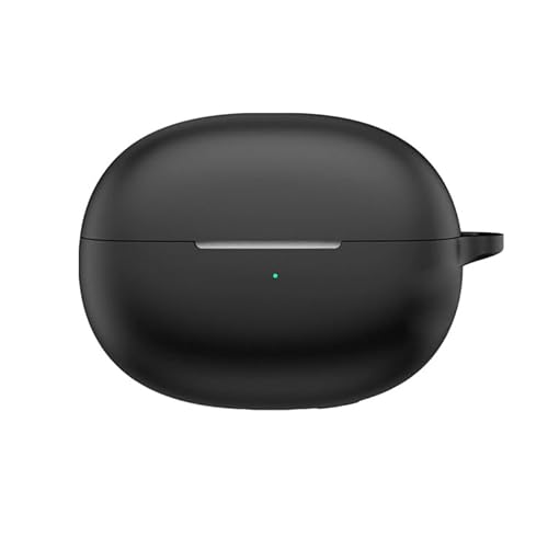 TRIPLE RIVER�EFor EarFun Clip 2 �P�[�X �V���R�� �ی�P�[�X ���h�~ �\�t�g�J�o�[ �C���[�t�@�� �N���b�v2 �Ή� ������� �V���v�� Qi�[�d ���C�����X�[�d�Ή� �[�d���t��(�u���b�N)