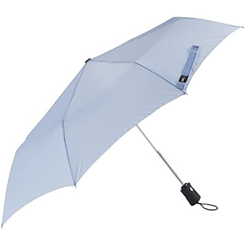Lewis N. Clark Travel Umbrella: Windproof & Water Repellent Fabric Automatic Open Close