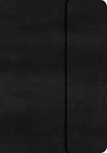 KJV Large Print Compact Reference Bible, Black LeatherTouch with Magnetic Flap, Red Letter, Pure Cambridge Text, Presentation Page, Cross-References, Full-Color Maps, Easy-to-Read Bible MCM Type