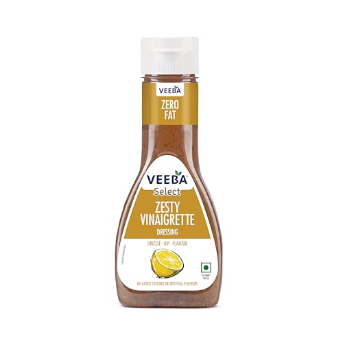 Image of Veeba Zesty Vinaigrette Salad Dressing, 320g