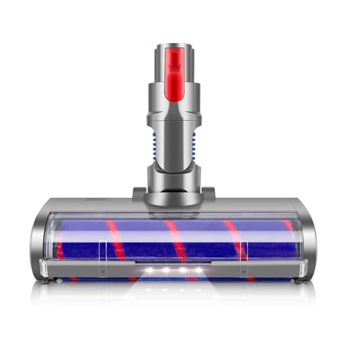 E.LUO Floor Head Soft Roller Brush Compatible with Dyson V7 V8 V10 V11 V15 Vacuum Cleaners Parts...