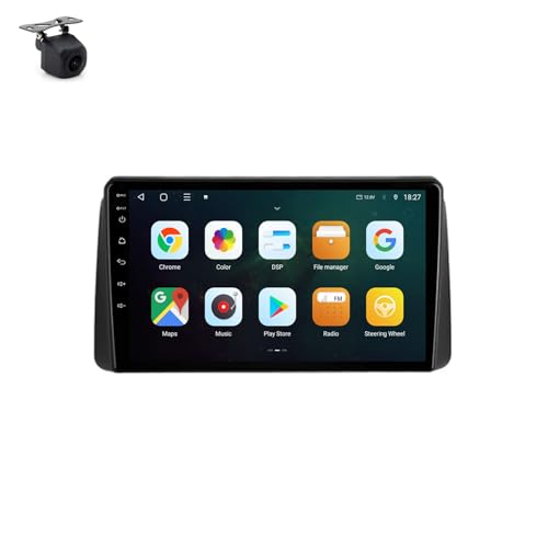 3. Display touchscreen 1280*720P: stereo Android da 9 pollici con risoluzione 1280*720P, per un'esperienza visiva migliorata. Sono disponibili diverse opzioni per l'interfaccia utente, tra cui scegliere quella che preferisci nell'app per decorare lo schermo dell'auto.