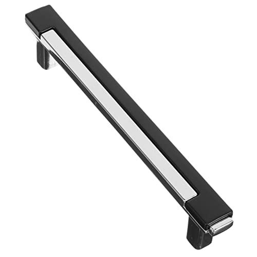 PRETYZOOM Modern Door Handle Replacement for Kitchen Cabinets Dressers and Closets High Temperature Glaze Finish Spacing Versatile Design