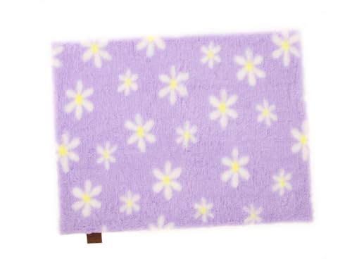 Vetbed Isobed SL lila mit Gänseblümchen 100 x 75cm