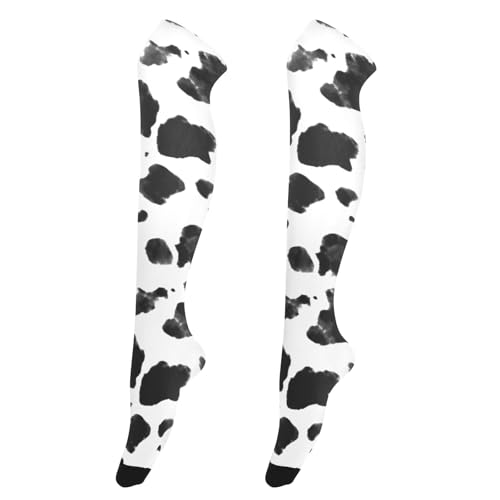 Women High Thigh Socks Over Knee Socks Long Stockings Cheetah Leopard Print Animal Leg Warmers Boot