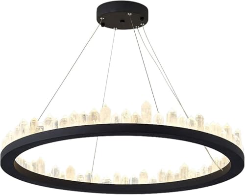 Suspension cristal réglable QTHWB fini les salons sombres et ternes