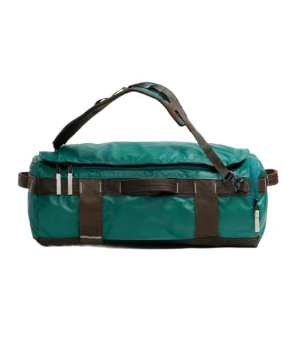 Image of THE NORTH FACE Base Camp Voyager Duffel, Pac Teal /Dk Chestnut, 32 Liters