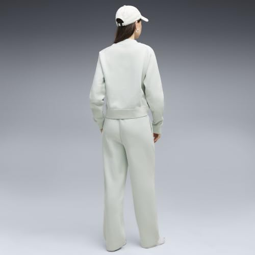 PUMA Ensemble de survêtement en polaire Loungewear Femme S, Créme De Mint Green