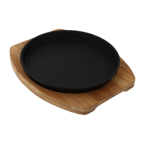 NAMOARLY Piastra Per Barbecue in Ferro Utensile Per Arrostire Antiaderente Piastra Teppanyaki Per Cucina Robusta e Buona Conduzione Termica