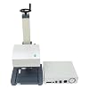 Banfluxion Pneumatic Marking Machine 110V, 400W Desktop Dot Peen Marker for Metal, 6.7x4.3 Inch Engraving Area, Manual Lifting for Nameplate, Stainless Steel, Acrylic (0.1-2mm Depth)