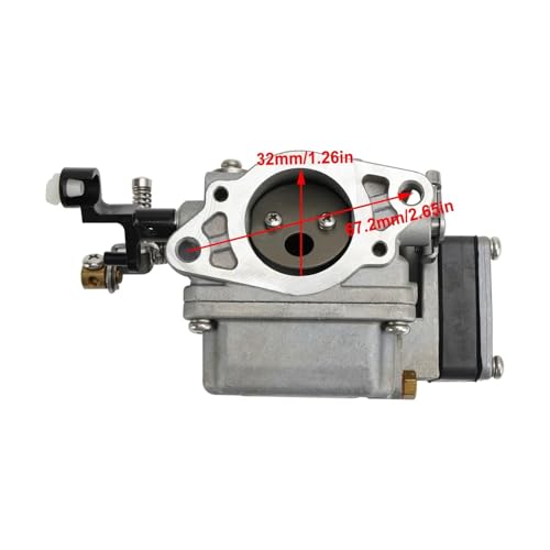 Carburateur compatible 63V-14301-00 haute précision pour 2 temps