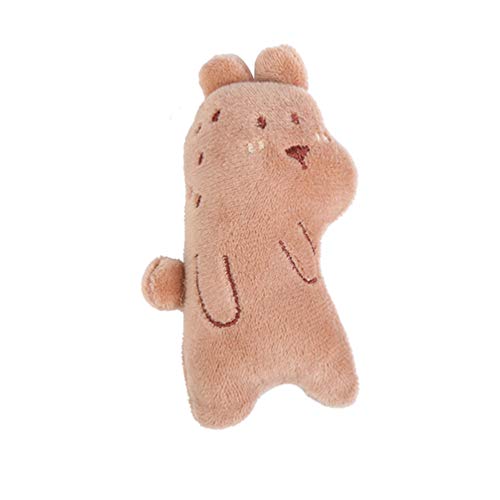 STOBOK 3 peças de brinquedo de erva de gato para mastigar de gato brinquedo de pelúcia de desenho an