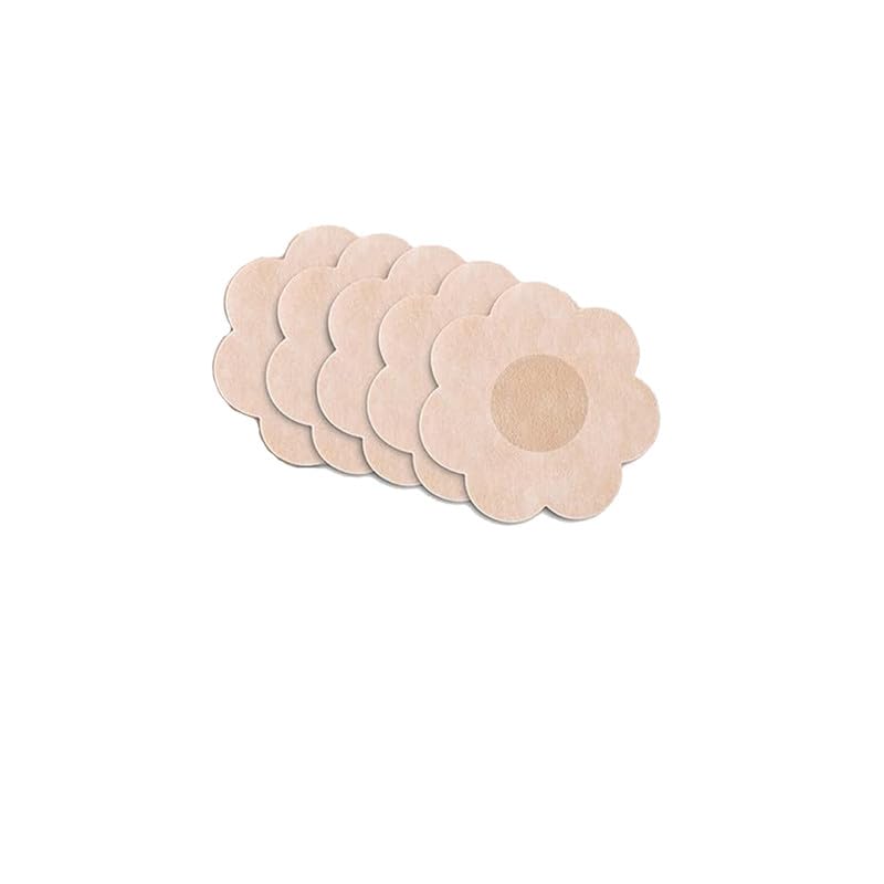 5 Disposable Nipple Pasties Brown-image-41
