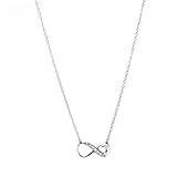 PANDORA Sparkling Infinity Collier Necklace - Stunning Women's Jewelry - Gift for Her - Sterling Silver & Cubic Zirconia - With Gift Box - 19.7