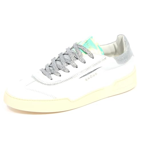 Sneaker donna GHOUD LOB 01 en cuir souple pour en finir avec les pieds fatigués