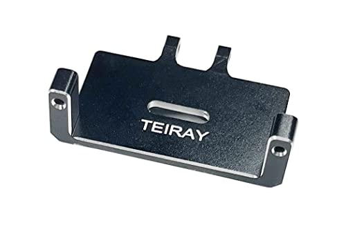 Teiray For Axial Scx24 Servo Metal Gear Emax Servo Steering Servo With Servo Steering Link Set And Arm And Mount Bracket Scx24 Upgrade Parts (Black) #TOP3