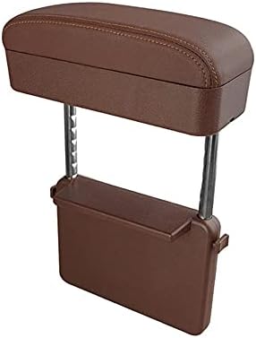 Qirc Car Armrest Box Protector Center Console Armrest Extender Elbow and Forearm Wrist Support Adjustable Height Comfort Pad Universal (Black)