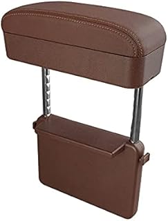 Qirc Car Armrest Box Protector Center Console Armrest Extender Elbow and Forearm Wrist Support Adjustable Height Comfort Pad Universal (Black)