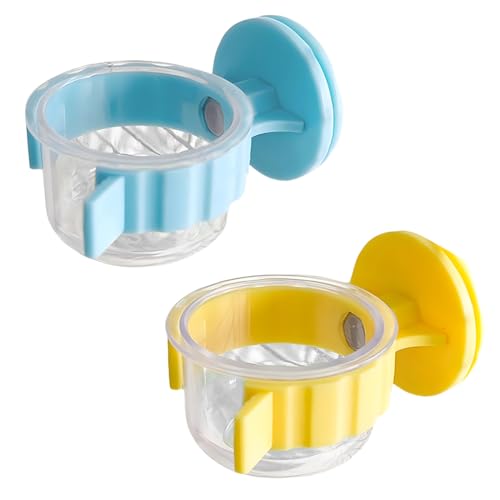 Lot de 2 Mangeoire Oiseaux Cage Oiseau, Cage Rat,...