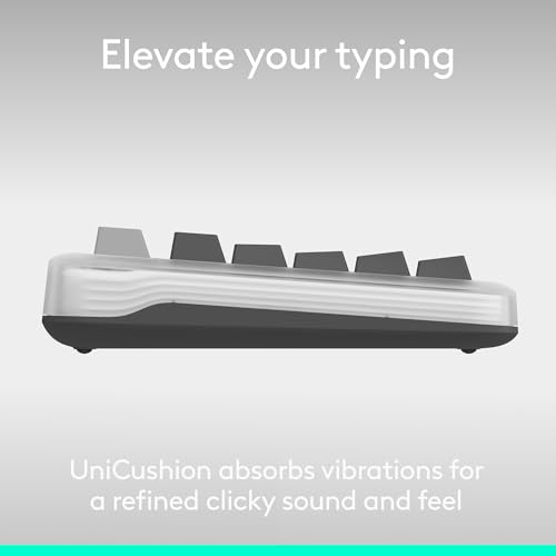 Logitech Alto Keys K98M Wireless Mechanical Gasket Keyboard - Off White - image 2