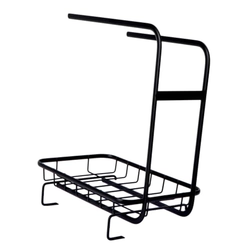 Étagère de rangement pour torchons cuisine compacte et support évier - 7