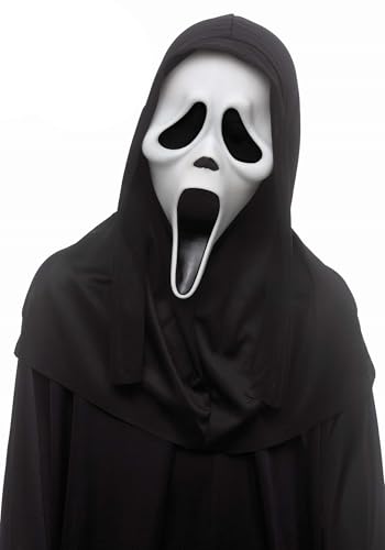 Childs Ghostface Mask Officially Licensed mask as seen in the movie Scream Standard White