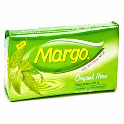 Margo Original Neem Soap Bar-75g (2.65oz) X 3 (75g x 12 bars)