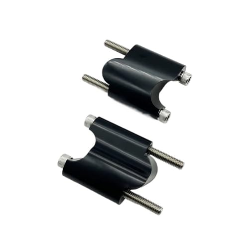 Pontets de guidon CNC alu haut de gamme pour Sportster XL1200 argent