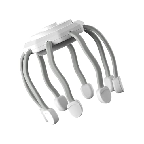 Macchina Per Massaggiare La C- Dispositivo Ricaricabile Per Massaggio Alla Testa, Massaggiatore Del Cuoio Capelluto, Macchine Per Massaggiare Il Mal Di Testa Senza Fili Per Viaggi Notturni Soggio