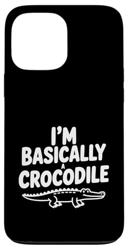 I'm Basically A Crocodile �ʔ��������̃��[���A �X�}�z�P�[�X iPhone 13 Pro Max �p