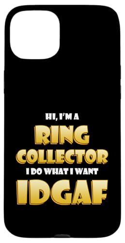 Ring Collector IDGAF Vintage Rare Jewelry Gold Wedding Rings �X�}�z�P�[�X iPhone 15 Plus �p