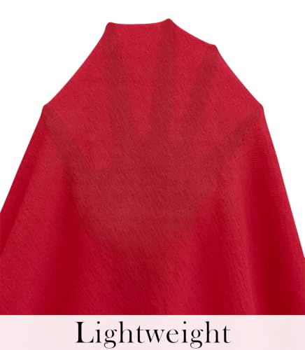 Image of Iandroiy Women's 3 /4 Sleeve Shrugs Lightweight Open Front Cropped Cardigan for Women
