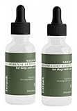 Everpath Natural Respiratory & Adrenal Support for Cats & Dogs (2-Pack) 60 ml / 2 fl oz | Safe Pet H