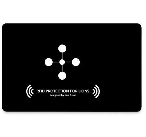 RFID Blocker Kaart - NFC Beschermkaart - Storende zenders - Creditcardbescherming | Blokkeerkaarten voor portemonnee, cliphouder, bankkaart, ID-kaart, paspoort | Cadeau voor vrouwen en mannen