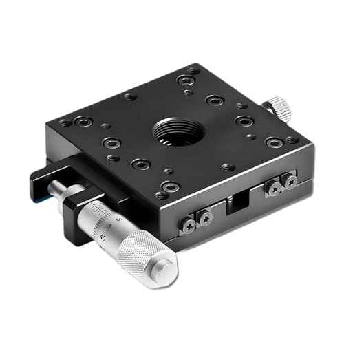 Mesa deslizante manual XPG80-CR para un posicionamiento lineal suave