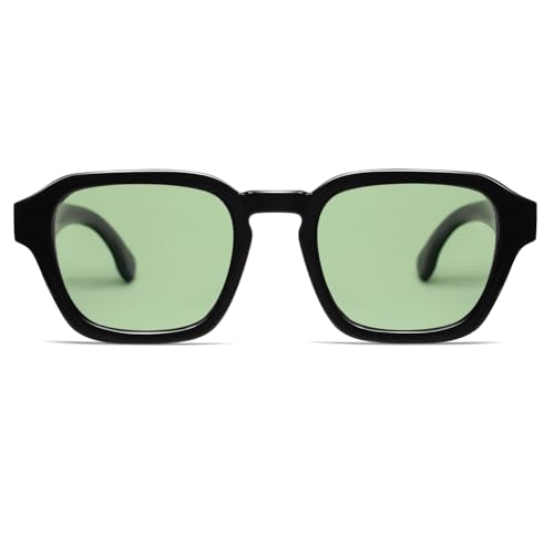 Image of VANLINKER Retro Vintage Polarized Trendy Small Square Sunglasses for Women Men 2025 Fashion Shades VL9858