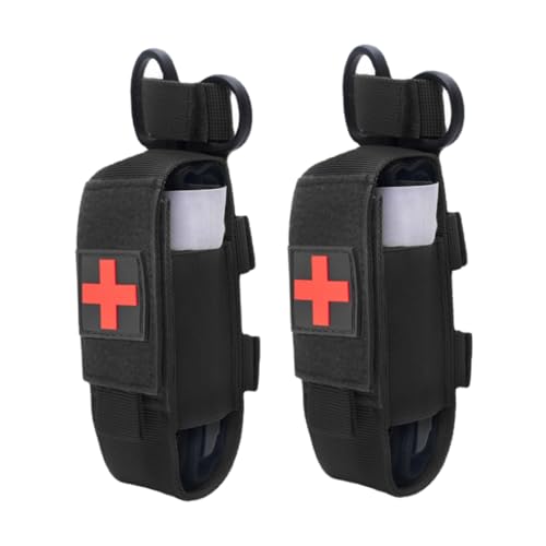 Kit de 2 torniquetes tácticos con bolsas compactas DEPO para emergencias y primeros auxilios