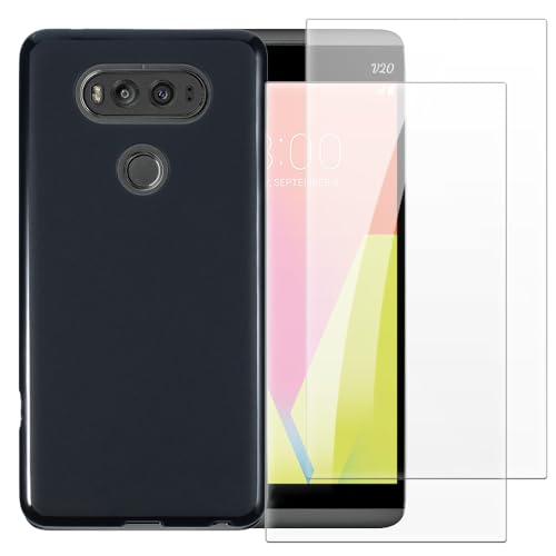 Shantime LG V20 Case & 2-Pack Screen Protector Set