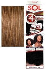 BUY 1 GET 1 Free - Outre SOL All 4 One 100% Human Hair Premium Mix Curly Body WVG (F4/27)