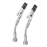 Löthilfende Hände mit 2 oder 4 verstellbaren Metallarmen und Klemmen für wiederholten Einsatz in Elektronik-Prototypen und Reparaturen (2 Stück)