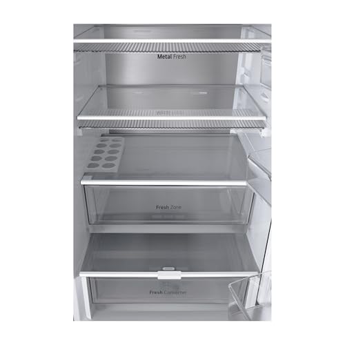 LG GBG5160CPY Stand Kühl-Gefrierkombination, InstaView, StiWa Gut, 349 L, Total NoFrost, WLAN, Prime Silver