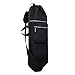 kowaku Skateboard Backpack with Adjustable Straps Versatile Longboard Carry Case Drawstring Closure for Traveling Outdoor Activities, Black