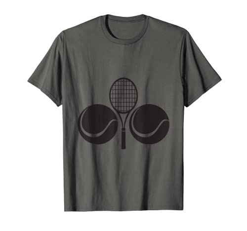 Tennis racket and two balls - Tennis T-Shirt