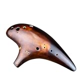 okaryna Profesjonalny instrument okaryna 12-otworowy bas tonacja C
