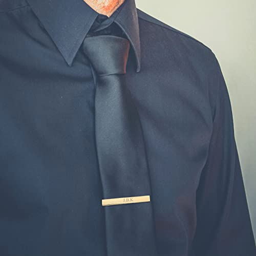 Tie Clips For Mens' Tie Personalized Free Engraved Tie Bar Pinch Clips Stainless Steel Custom Tie Bar Clip Gift For Men Boyfriend Dad Husband #TOP1