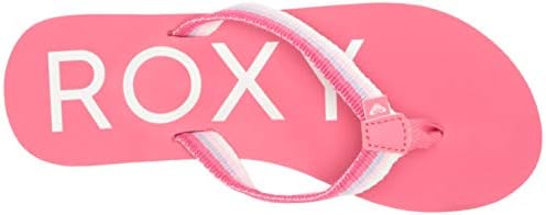 Roxy Girls Rg Colbee Flip Flop Sandal, Pink 211, 12 Little Kid | Image 4