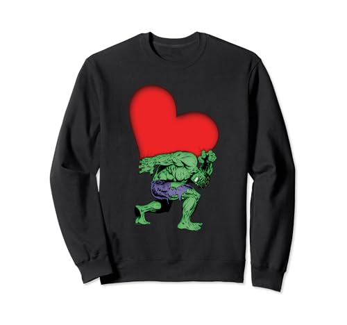 Marvel Comics Hulk Heart Sweatshirt